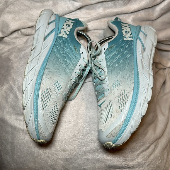 Hoka One One Clifton 6 Blue size 9.5 - Picture 4 of 9